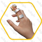 تصویر آتل انگشت آلومینیومی پین مد کد ۶۱۰۳ PinMed Aluminum Finger Splint