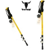 تصویر عصا کله گاوی برفی دسته اسفنجی Pekynew Snow Trekking Pole with Foam Handle