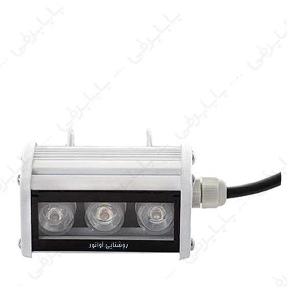 خرید و قیمت وال واشر 15 سانتی متری 3 وات LED آوانور | ترب
