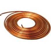 تصویر لوله مسی کلاف 15 متری 1 میل گوشت 