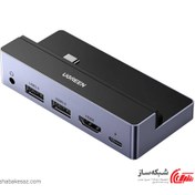 تصویر هاب مبدل 5 پورت USB Type-C یوگرین CM317 70688 Ugreen CM317 70688 5 Port USB Type-C Hub