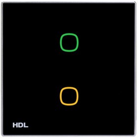 تصویر کلید هوشمند لمسی HDL iTouch Series 2 Buttons Touch Panel EU 