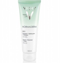 تصویر پاک کننده سه منظوره نورمادرم ویشی Vichy Normaderm 3 in 1 Cleanser