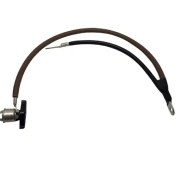 تصویر کابل منفی باتری با بست پژو 405 پارس سمند ایساکو شرکتی اصل 1370101999 