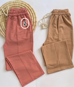 تصویر شلوار بگ‌ رنگی 