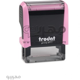 تصویر مهر ترودات مدل 4911 اتوماتیک با درپوش 