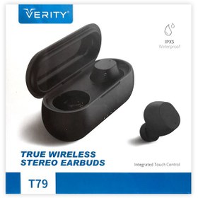 تصویر هدفون بی سیم (ایرپاد) وریتی مدل T-79 ا (Verity T-79 Wireless Headphones (AirPod (Verity T-79 Wireless Headphones (AirPod