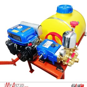 تصویر سمپاش یاماها مدل MZ250 ظرفیت ۱۰۰ لیتر با پمپ ۶۰ 