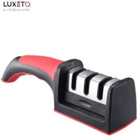 تصویر چاقو تیز کن دستی 3 کاره 