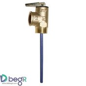 تصویر شیر اطمینان ابگرمکن زمینی 