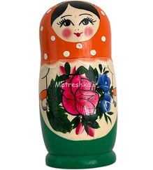 تصویر ماتروشکا 5 تایی 15 سانت سنتی گواش1 