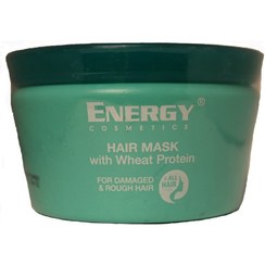 تصویر ماسک مو با عصاره گندم 500 میل انرژی کازمتیکس Energy Cosmetics Hair Mask With Wheat Extracts 500ml