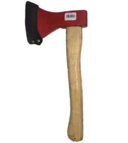 تصویر تبر دسته چوبی 