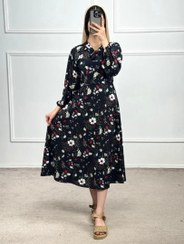 تصویر پیراهن زیرزانو ترنم 