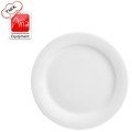 تصویر دیس کباب چینی زرین سفید (سایز 32) Zarin Iran Hotel-49 White 1 Piece Porcelain kebab-platter 32