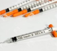 تصویر سرنگ انسولین یکپارچه حلما طب حجم 1 میلی لیتر ا insulin syringe insulin syringe