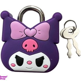 تصویر قفل آویز طرح کرومی کد6 