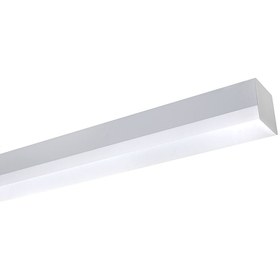 تصویر چراغ LED روکار/ آویز خطی سفید 20 وات یخی لومینا مازی نور 