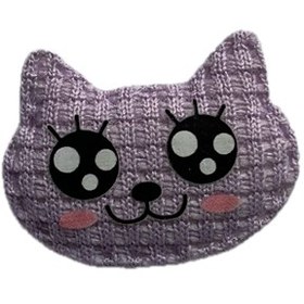 تصویر تکه دوزی طرح گربه 