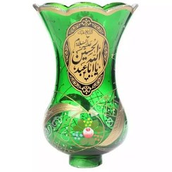 تصویر لاله شمعدان باشعار السلام علیک یا اباعبدالله الحسین و یا اباالفضل العباس 