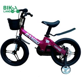 تصویر دوچرخه بچه گانه رمبو مدل HR16200 سایز 16 Rambo children's bicycle, model HR16200, size 16