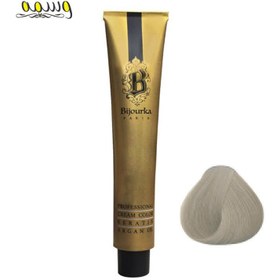 تصویر رنگ مو بیجورکا بلوند دودی نقره ای شماره 10.2 حجم 100 میلی لیتر Bijourka Silver Smoky Blonde Color Hair No.10.2 100ml