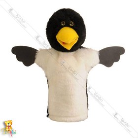 تصویر عروسک نمایشی کلاغ شادی رویان 