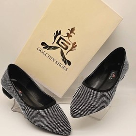 تصویر کفش مجلسی فول نگین 
