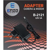 تصویر آداپتور مودم دی لینک 12 ولت 1 آمپر کانکتور 3.5X1.35 D-LINK Modem AC Adapter 12V 1A 3.5x1.35