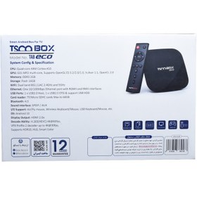 تصویر اندروید باکس تسکو مدل Tab ECOبه همراه اشتراک 3 ماهه فیلیمو و ایر ماوس TRC 191 TSCO Tab ECO Android Box with 3 Month Filimo Subscription & TRC 191 Air Mouse