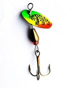 تصویر لانسه پلاک ماهیگیری mepps پرچمی خالدار سایز1 mepps #1