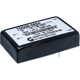 تصویر مبدل ولتاژ چینفا 1 آمپر CHINFA TDD05-05S4 DC/DC IN:10-36V OUT:+5V 