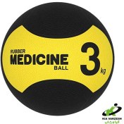تصویر توپ مدیسن بال 3 کیلوگرمی - مشخصات،قیمت و خرید ا medicine ball 3kg medicine ball 3kg