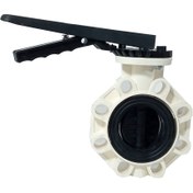 تصویر شیر پروانه ای (ویفری) پلیمری "4 دسته فلزی ویسپار VISPAR 