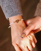 تصویر دستبند قلب اوریگامی 