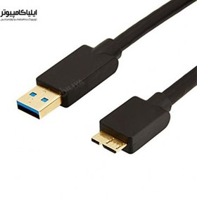 تصویر کابل هارد Micro USB3.0 بافو به طول 75 سانتیمتر 