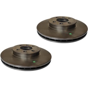 تصویر دیسک ترمز چرخ جلو جک J4 