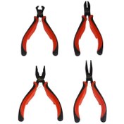 تصویر انبردست و انبر سیم چین و انبر دمباریک انبر کف چین فاکس مدل YP-MINI-4.5 سایز 4.5 اینچ 