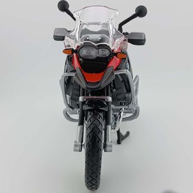 تصویر ماکت موتور سیکلت BMW R 1200GS برند مایستو مقیاس یک به دوازدهم 