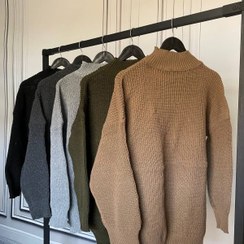 تصویر بافت یقه 5 سانتی اسپرت 