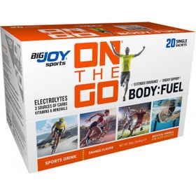 تصویر پودر انرژی زا ON THE GO BODY FUEL طعم پرتقال - بسته 20 عددی 