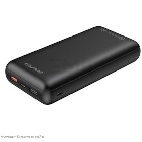 تصویر پاوربانک فست شارژ 20000 اوی Awei P169K 22.5W Awei P169K 22.5W 20000mAh Power Bank