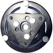 تصویر صفحه کلاچ کمپرسور کولر پژو 206 و 207 برند پوکا 