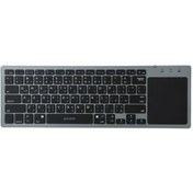 تصویر کیبورد بی‌سیم پرودو مدل PD-WKBTP PORODO Wireless Keyboard With Touch Pad