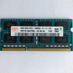 تصویر رم لپ تاپ هاینیکس 4 گیگابایت DDR3 با فرکانس 1333 مگاهرتز ا hynix RAM 4GB DDR3 1333 MHz PC3-10600 CL9 Laptop Memory hynix RAM 4GB DDR3 1333 MHz PC3-10600 CL9 Laptop Memory