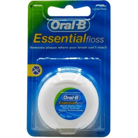 تصویر نخ دندان اورال-بی مدل Essential Floss طول ۵۰ متر 
