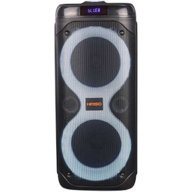 تصویر اسپیکر چمدانی بلوتوثی رم و فلش خور Kimiso QS-4220 + میکروفون و ریموت کنترل KIMISO QS-4220 WIRELESS SPEAKER WITH MICROPHONE & REMOTE CONTROL