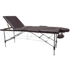 تصویر تخت ماساژ تاشو پایه آلومینیوم ریلکس P70 Folding massage bed Relax P70