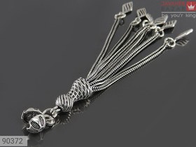 تصویر کرکوش نقره رشته ای کد 90372 