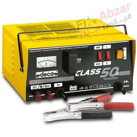 تصویر شارژر باتری ماشین دکا مدل Class 50A ایتالیا Deca charger battery Model Class 50A